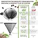 Goodiez Coffee Pour over Coffee Maker-Pour over Coffee Dripper Kit-Reusable Pour over Coffee Filter-Stainless Steel Coffee Filter Mesh-Metal Drip Coffee Cone Brewer Pourover for Chemex Hario V60