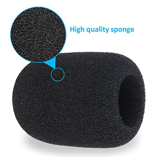 SUNMON PodMic Pop Filter Windscreen Perfect Mic Foam Cover Compatible