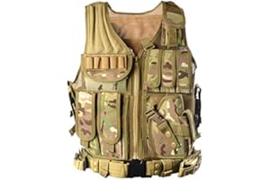 VAV YAKEDA YAKEDA Tactical Outdoor CS Game Vest Adjustable Fit Adult