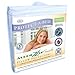 Protect-A-Bed AllerZip Smooth Waterproof Pillow Protector, Standard 21 by 27-Inch, 2-Pack