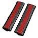 uxcell 2pcs Universal Car Detachable Fastener Red Black Seat Belt Strap Shoulder Pad
