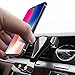ELEWIUM Gravity Car Mount Universal Air Vent Cell Phone Holder iPhone Samsung LG HTC & Other Smartphone Devices-360° Rotating Joint & Adjustable Auto Clamping With Anti-Scratch Silicone Clips