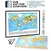 Scratchable World Travel Map (33x25)