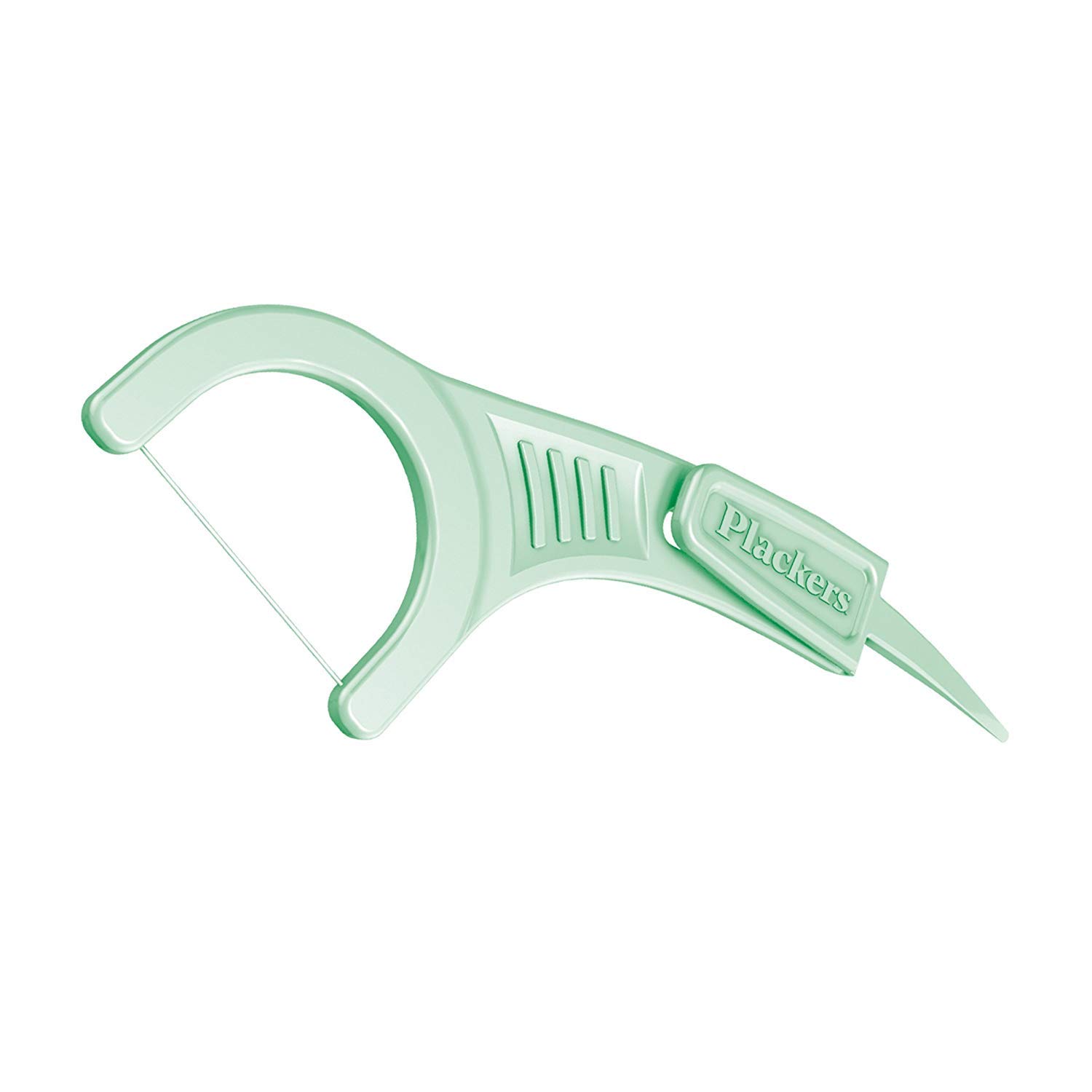 Plackers Micro Mint Dental Floss Picks with Travel Case, 12 Count (Color may vary) : Travel Case Plakers : Beauty