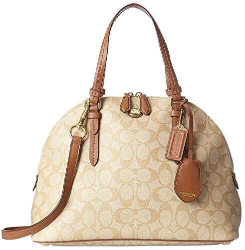 Coach Peyton Signature Cora Domed Satchel - Style 24606