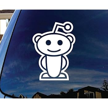 Amazon.com: Reddit Alien Car Window Vinyl Decal Sticker 4