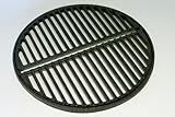 Cast Iron Grate, preseasoned, fits Smokey Joe Grills, Bodum Fyrkat and small Big Green Eggs