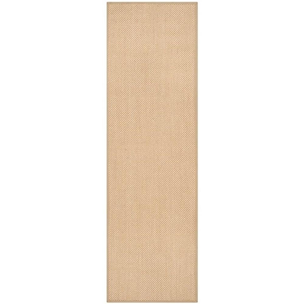 Safavieh Natural Fiber Rug for Living Room, Dining Room, Bedroom - Natural Fiber Collection, Short Pile, in Natural, 76 X 122 cm