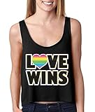Love Wins Boxy Tank Top Gay Pride & Equality Tank Tops