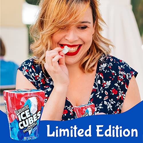 Ice Breakers Ice Cubes Limited Edition Snow Cone Sugar Free Gum