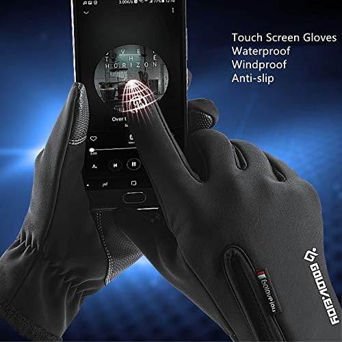 Waterproof and windproof density nylon touch screen gloves.