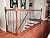 44" x 1/2" Plain Bar Iron Balusters Iron Spindles Metal Stair Parts Hollow Satin Black (15PCS)