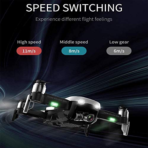 Drohne Faltbare GPS-Drohne mit 4k UHD-Kamera für Erwachsene, Quadkopter mit bürstenlosen Motor, optische… – Bild 6