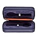 Riun Ex Blue Leather Watch Storage Box - Dual Watch Holder And Organizer - Great Travel Case Display For Your Luxury Watches.