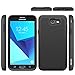 Galaxy J7 V Case, Galaxy J7 Prime Case, Galaxy J7 Perx Case, Galaxy J7 Sky Pro Case, Galaxy Halo Case, OEAGO Samsung Galaxy J7 2017 Case Hybrid Dual Layer Defender Protective Case Cover - Black