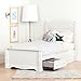 South Shore Savannah Bed Set with 3 Drawers, Twin 39-inch, Pure White