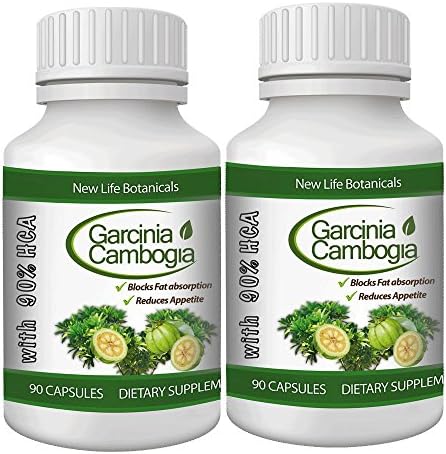 Garcinia Cambogia 90% HCA - NewLifeBotanicals 2-Bottle Value Pack