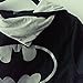 Shilanmei Women Cotton Long Sleeve Coat Top Tees Batman Hoodies Sweatshirts,Black,Large
