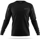 13Fifty Sheriff Training Performance Long Sleeve Shirt | 4-way stretch, moisture wicking quick dry, structured collar, mens duty shirt