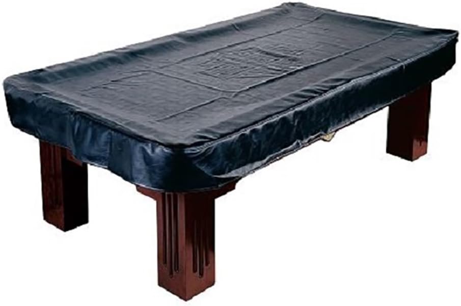 Harley-Davidson Black Leatherette Billiard/Pool Table Cover- Fitted For 7 Foot Table