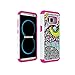 Samsung Galaxy S8 Plus Case,Berry Accessory Studded Rhinestone Crystal Bling Hybrid [ Dual Layer ] Armor Case Cover for Samsung Galaxy S8 Plus 2017 - Colorful Flowers