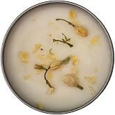 Sandra Sue Creations | Wickless Candle | All Natural | Highly Fragrant | 4oz and 8oz (Honeysuckle Jasmine, 4 oz)