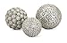Imax Nahara Silver Balls-Set of Three