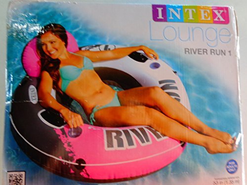 Intex River Run I Inflatable Water Lounge Tube 1-Person, Pink | 58828EP