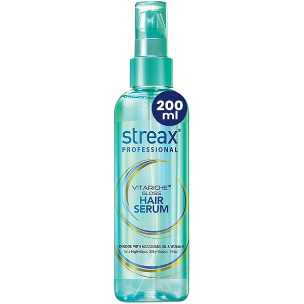 【超まとめ買い】E-STANDARB HAIR SERUM 6本入り Streax Hair Serum Vitalized with Walnut Oil Hair Smoothen