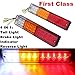AUDEW 2Pcs 4 Fuction Trailer Tail Light 20Led IP65 Waterproof 10-30V, Fuction As Turn Signal Light, Reverse Light, Brake Light, Running Light for Trailer, Truck, Boat, UTE, UTV, ATV, Caravan