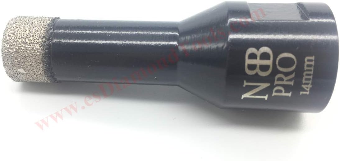 NBB Vacuum brazed Diamond Hole Saw with M14, for Dry or Wet Drilling Professionally on Hard Porcelain, Ceramic, Tile, Granite - Image 4