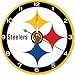 BRAND NEW Pittsburgh Steelers CD Clock