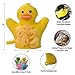 Hand Puppet Bath Wash Mitt Towel with Animal Designs for Children Bath Toy by Made Easy Kit