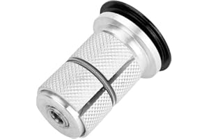 Compression Plug Carbon Steerer, Carbon Fork Compression Plug, Aluminum Alloy Stem Headset Top Cap Bike Fork Expander Bung 1/