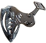 Skull Hooker Bone Bracket European Trophy Mount – Perfect Kit for Hanging and Mounting Capped Skulls for Display