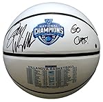Jay Wright Villanova Signed 2016 National Champs Basketball Go Cats Steiner - 100% Authentic Autograph