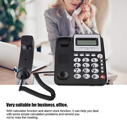 Landline Telephone, Multifunctional 24 Styles Ringtones Dual System