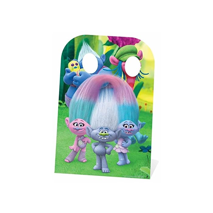 Buy Star Cutouts, Trolls Guy Diamond with Face Cutouts, Cardboard