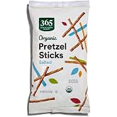 365 by Whole Foods Market Organic Mini Pretzel Sticks, 8 OZ