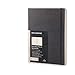 Moleskine 2017 Weekly Action Planner, Vertical, 12M, Extra Large, Black, Hard Cover (7.5 x 10)