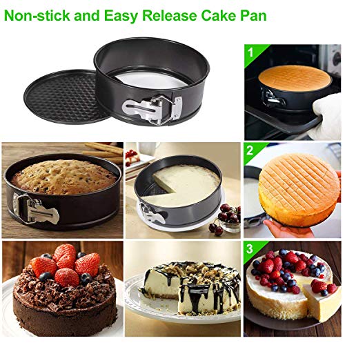 16 Pieces Pressure Cooker Accessories Set Compatible with Instant Pot 6, 8 Qt - Steamer Basket, Springform Pan, Egg Rack, Egg Bites Mold, Measuring Spoon, Magnetic Cheat Sheet
