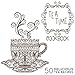 The Tea-Time Cookbook: A Tea Book with 50 Delicious Tea Recipes by BookSumo Press
