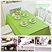 ETMURY Plastic Tablecloth 6 Pack Disposable Rectangle Table Covers 54 in. x 108 in. for 6 to 8 Foot Tables Indoor or Outdoor Parties Birthdays Weddings Christmas