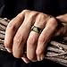 ThunderFit Silicone Wedding Rings for Men, 7 Rubber Engagement Bands 8.7mm Wide 2mm Thick
