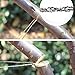 Rope Saw Survival Chain Saw 2-packs Stainless Steel Pocket Wire Saws Survival Tool Hiking and Outdoor Sports