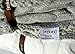 Cable Knit Sherpa Oversized Throw Reversible Blanket Faux Sheepskin Lined Cozy Cotton Blend Sweater Knitted Afghan in Grey White or Turquoise Blue (Grey)