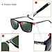 Bprow Women Polarized Sunglasses for Men Fishing Square Oversize Sun Glasses