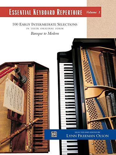 Essential Keyboard Repertoire: Vol. 1: 100 Early Intermediate Selections in Their Original Form Baroque to Modern (Item 501C) Plastic Comb – Illustrated, November 1, 1993