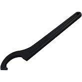Murtenze C Hook Spanner Wrench, 38-42mm | Round Nut, Universal Coilover, Black, Adjustment Hook Wrench Tool, Carbon Steel