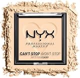 NYX Can't Stop Won't Stop Matte Powder Fair - Mattifying Finish view 10